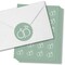 Big Dot of Happiness Sage Green Wedding Envelope Seal Stickers, Round Circle Stickers to Seal Cards, Announcement Envelope Seals - 120 Count